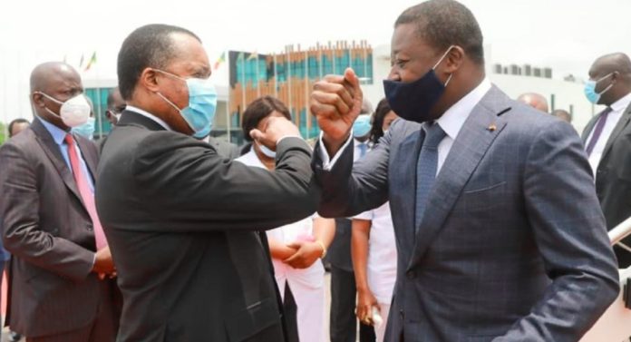 Togo : le Président Faure Gnassingbé est arrivé ce jeudi au Congo, indique la présidence congolaise