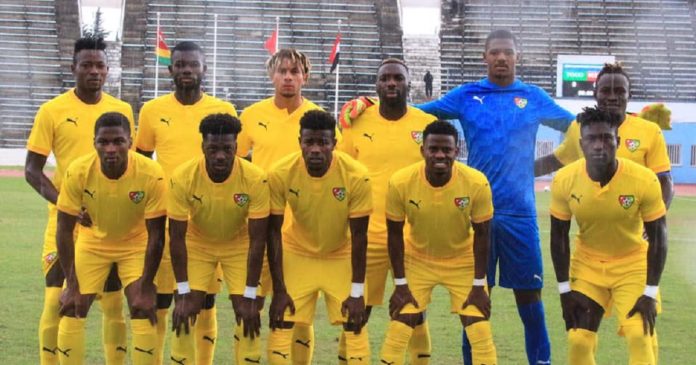 Football le classement FIFA du Togo du mois de septembre 2020 inchangé