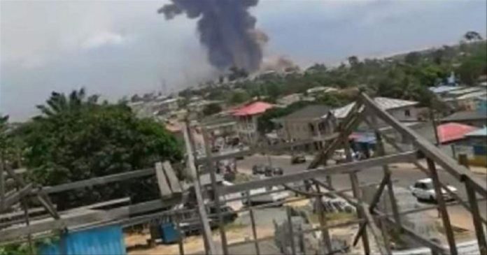 explosions en Guinée equatoriale