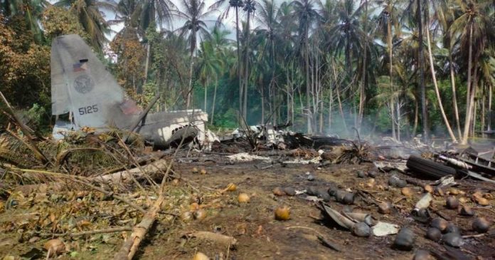 Crash d’avion militaire aux philippines , 50 morts, les enquêtes sont ouvertes