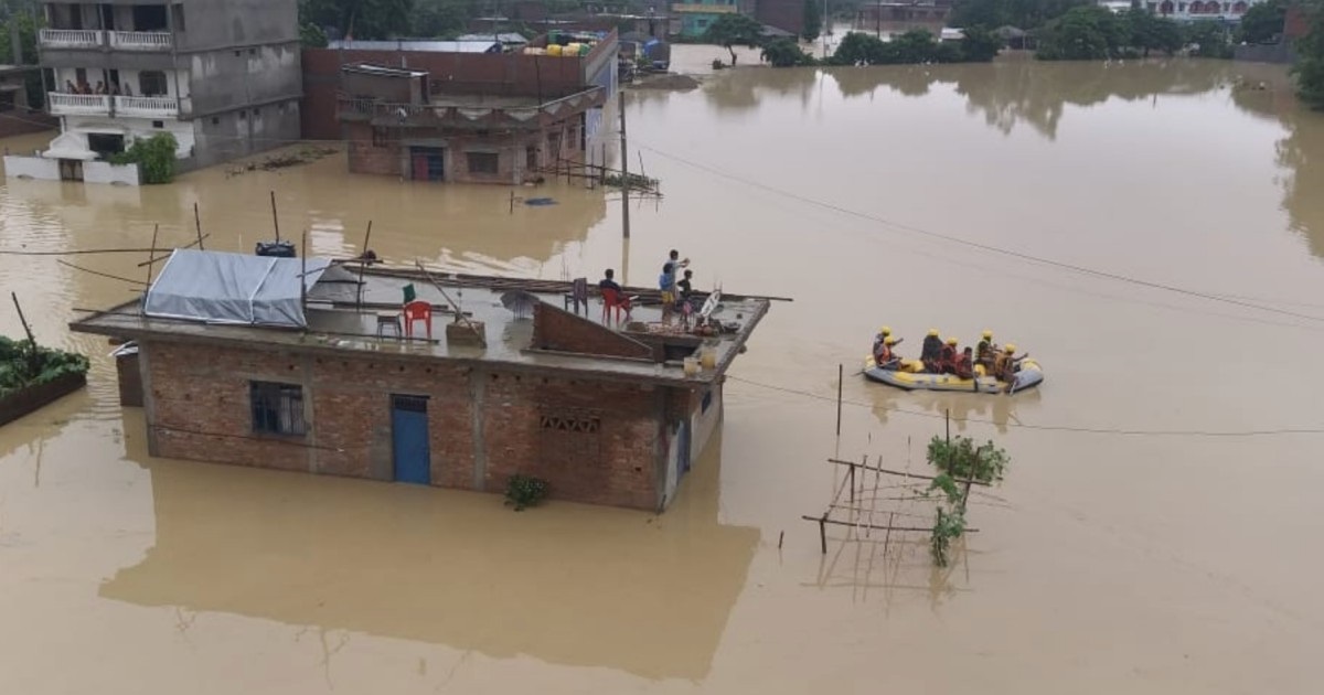 Inondations en Inde et au Népal : une centaine de morts