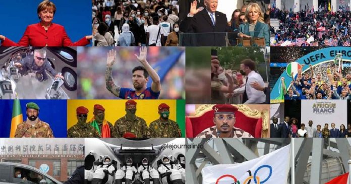 Année 2021 : Journal Info retrace pour vous les grands évènements qui ont marqué le monde