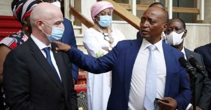 Football: la CAF soutient malgré tout le président de la FIFA Gianni Infantino