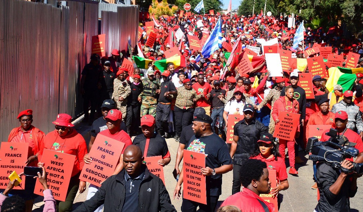 La présence de la France en Afrique décrie par l'EFF