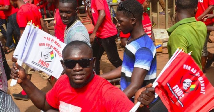Manifestations en Guinée , le gouvernement annonce la dissolution du FNDC
