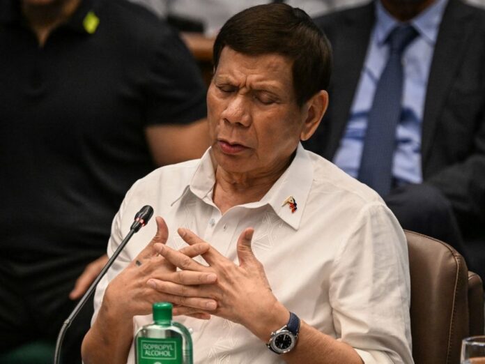 Rodrigo Duterte Rodrigo Duterte devant la CPI pour crimes contre l’humanité