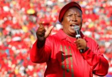Afrique du Sud : forte mobilisation pour le leader de l’opposition Julius Malema avant sa condamnation Afrique du Sud : forte mobilisation pour le leader de l’opposition Julius Malema avant sa condamnation
