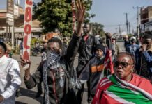 Kenya : nouvelles violentes manifestations contre un centre destiné aux Américains exposés à Ebola Kenya : de nouvelles manifestations contre un centre destiné aux Américains exposés à Ebola