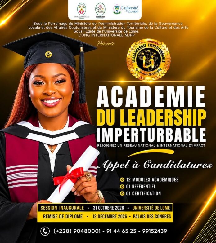 Académie du leadership Afrique : l'Académie du leadership imperturbable ouvre ses portes et lance un appel à 1000 premiers alumni fondateurs